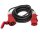 Profibau Gummi-Verlängerungskabel 63011 Schwarz, H07RN-F 5G4, 400 V / 32 A, 5 m