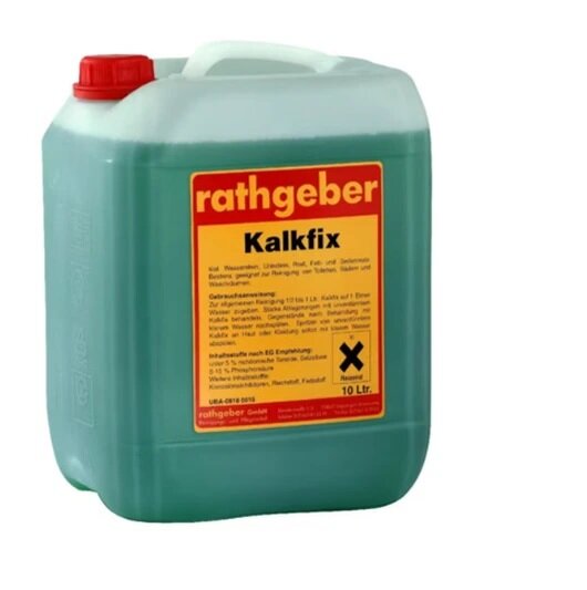 Profibau Sanitärreiniger Kalkfix 63021, 10 l, Grundreiniger, Urinsteinlöser