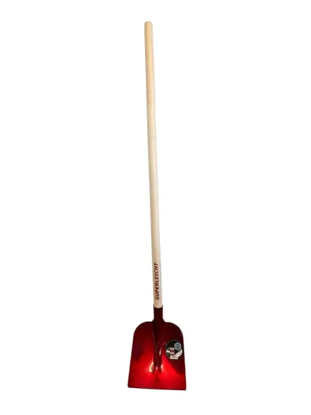 MMXX Holsteiner Schaufel 63040 aus Ergal-Aluminium mit Holzstiel, 1390 mm, 1,1 kg
