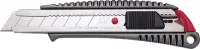 NT-Cutter Cuttermesser L-500GRP 63068 Aluminium-Druckguss, 18 mm Klingenbreite, Auto-Lock