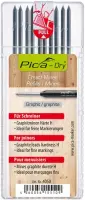 Pica DRY Ersatzminen 4050 63112 Graphit, Härte H, 10...