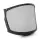 KASK ZEN PM Kunststoffgittervisier 63168 Universal, für Zenith-Helme, Easy-Click-System