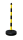 Schake Kettenständer 4041KBS Kunststoff gelb/schwarz, befüllbarer Fuß, Ø 40 mm, 900 mm Länge