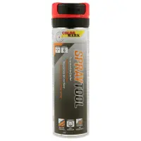 European Aerosols Spraytool Baumarkierfarbe BS100-340 in 7 Farben, 500 ml, selbstreinigend, für feuchte Untergründe