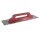 Kaufmann Aufziehglätte BS100-342 Federbandstahl, Zahnung 6x6, 8x8, 10x10, Halbmond R15, 500 x 130 mm, 2-seitig gezahnt, mit Holzgriff