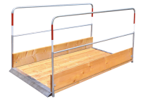 MÜBA Grabenbrücke BS105-125 mit Holzboden,...