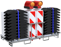 Schake Absperrschrankengitter Set V33520KA-SET6 mit...