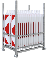 Schake Baken Set V36NOX-5-SET mit 30 Kunststoffbaken Typ...