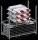 Schake Baken Set V36NOX-SET2 mit 30 Baken, Fußplatten Typ NOX und Transportpalette