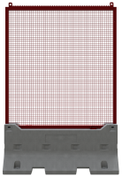 Schake Captus System V3F300-SET4 Hochsicherheitszaun mit...