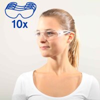 Dräger Schutzbrille X-pect 8330 R58267 klar, 10 Stück, EN 166 zertifiziert, Anti-Beschlag