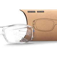 Dräger X-pect 2400 Überbrille 128 klar und grau, Polycarbonat, Anti-Beschlag