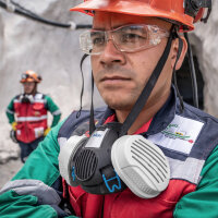 Dräger X-pect 2400 Überbrille 128 klar und grau, Polycarbonat, Anti-Beschlag