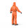 Dräger Chemikalienschutzanzug SPC 4400 139 CLF orange, Größe S-XXXL, flüssigkeitsdicht, begrenzt wiederverwendbar