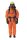 Dräger Chemikalienschutzanzug SPC 4800 141 Orange (CLF) Größe S-XXXL, Typ 3, 4, 5, 6, mit Gesichtsmanschette