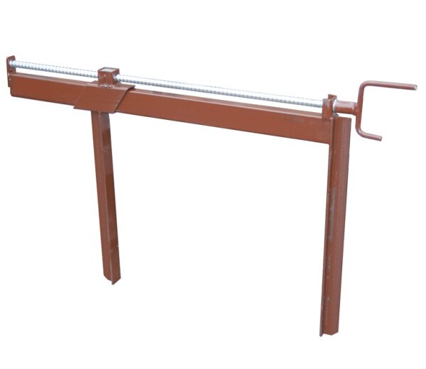 MÜBA Schalungszwinge 76 15090 lackiert, schraubbar, Spannweite 76 cm, Schenkellänge 47 cm