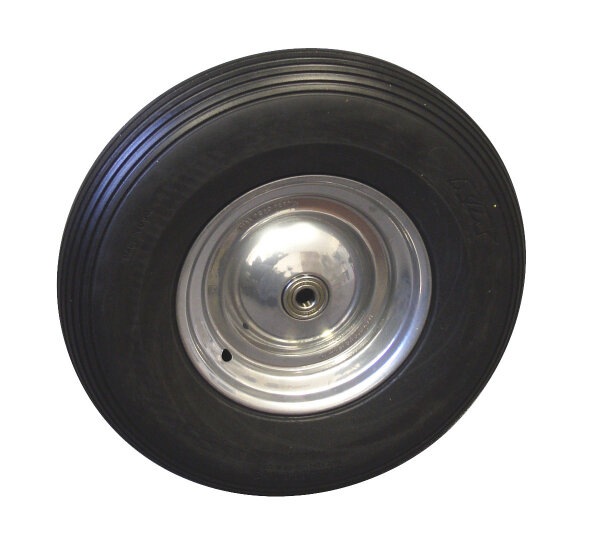 MÜBA Kugellagerrad 72950 für Transportkarre Typ 400 und Zweiradkarre, 400x100 mm, Lochbohrung 20 mm