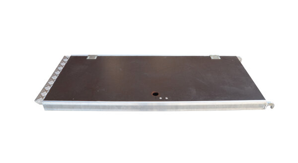 MÜBA Durchgangsrahmen 46109 für fahrbares Treppengerüst Typ 150/X-180, Aluminium/Holz, seitlich aufklappbar