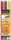 Pica-Marker BIG Dry Ersatzminen 6070 Set 63178 Sommer-Minen Graphit FOR ALL, Rot, Gelb, hitzebeständig bis 70 °C