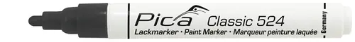 Pica-Marker Classic 524 Permanent Pen 63184 Medium schwarz, 1,0 mm Rundspitze, schnelltrocknend
