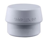 Halder SIMPLEX-Schlageinsatz 63267 TPE-mid Grau Ø...