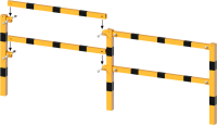 Schake Querholm BS126-V4208BG Stahlrohr, 60 x 40 mm, verschraubbar