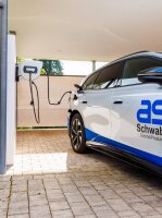AS Schwabe Aufroller für Elektroauto-Ladekabel 2+5m