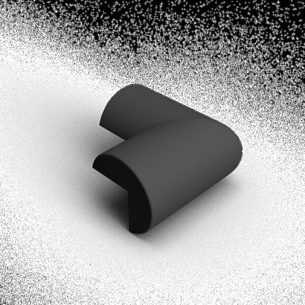 Schake Schutzecken für Warn- und Schutzprofile BS126-V410810 schwarz