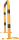 Schake Rammschutzbügel V477_04APBG Stahlrohr abnehmbar, Ø 76 x 2,6 mm, zum Aufdübeln