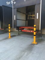 Schake Stahlrohr-Absperrpfosten BS126-V476NPBG allseits...