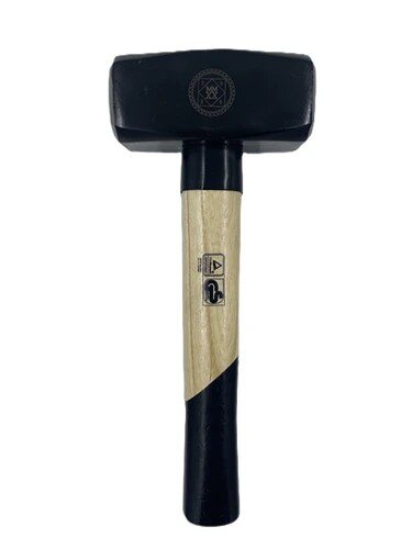 Fäustel BS100-505 mit Holzstiel, 1000 g bis 2000 g, mit Schlagschutz, TÜV/GS geprüft