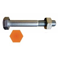 Sechskantschraube BS100-604 DIN 601 M6 verzinkt,...