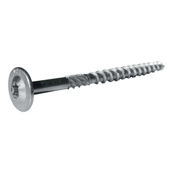 Konstruktionsschraube Tellerkopf BS100-629 verzinkt, Teilgewinde Ø 8 mm, TX40, mit ETA-Zulassung