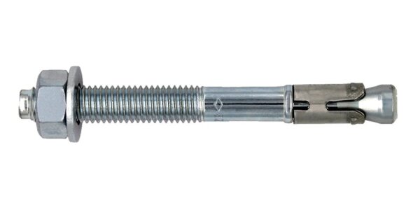 Bolzenanker BZ Plus BS100-640 Verzinkt M8/M10/M12/M16, mit ETA-Zulassung, für gerissenen Beton