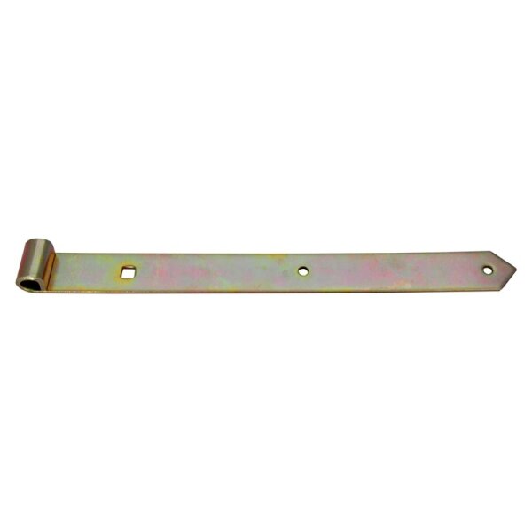 Profibau Ladenband BS100-687 Stahl gelb-verzinkt, Länge 300 bis 1200 mm, für schwere Tore