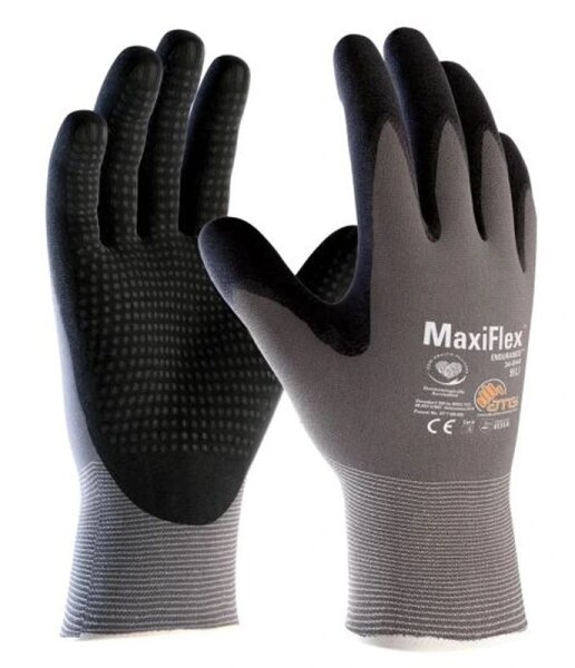 MaxiFlex Endurance Schutzhandschuh BS100-707 Gr. 7-11 mit Nitril-Noppen, Touchscreenfähig