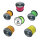 Profibau Lot-Maurerschnur BS100-725 2,0 mm Rolle 50 m & 100 m, Polyester-Flechtkordel, Fluoreszierend