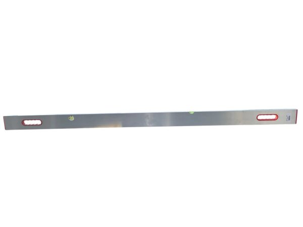 Profibau Aluminium Richt- und Messlatte BS100-743 mit 2 Griffen, Länge 2/2,5/3,0 m, 2 Libellen, 0,5 mm/m Genauigkeit