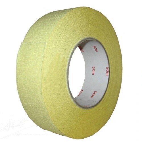 Profibau Hochkrepp-Klebeband T012 BS100-783, 19/30/38/50 mm Breite, 50 m Rolle, Stark Dehnbar, für Raue Untergründe