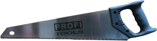 Profibau Handsäge BS100-816 450 mm & 550 mm, gespitzte Zahnung, Bi-Komponenten-Handgriff