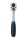 Profibau Hebelumschaltknarre BS100-832 1/2" & 1/4" matt verchromt, 72 Zähne, 5° Rückholwinkel