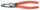 Knipex Kombizange BS100-849 160 mm & 180 mm, PVC-ummantelter Griff, Kopf poliert