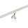 Magnethalter für X-LINE LED-Lichtschlauch 25m & 50m, 1,5 m, Schwarz