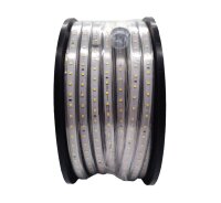 X-Line LED-Lichtschlauch 50m BEIDSEITIG für Baustellen - 5000K, IP65, 60.000lm