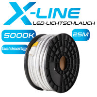 X-Line LED-Lichtschlauch 25m BEIDSEITIG für...