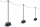 X-LINE Mast für LED-Lichtschlauch Höhe 3,5m