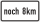 noch … km (gemäß VwV-StVO in Tunneln)