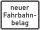 neuer Fahrbahnbelag