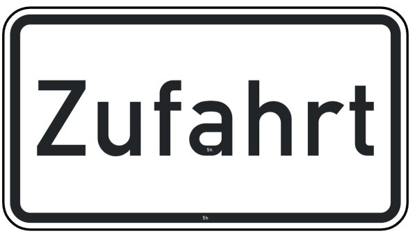 Zufahrt