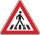 Fußgängerüberweg, Aufstellung links